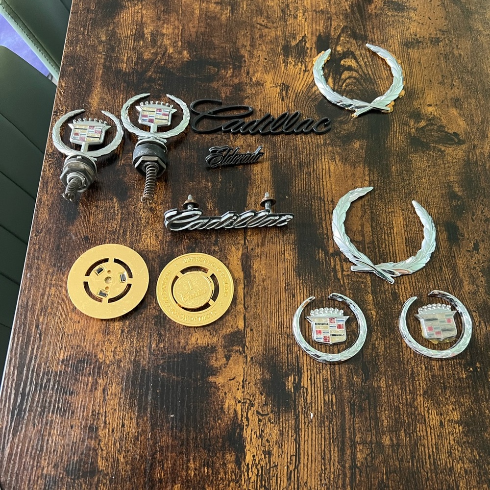 Cadillac Emblems and Badges Set